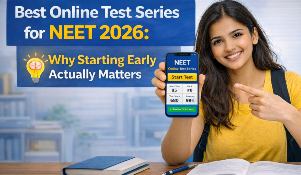 Best Online Test Series for NEET 2026: Why Starting Early Actually Matters
