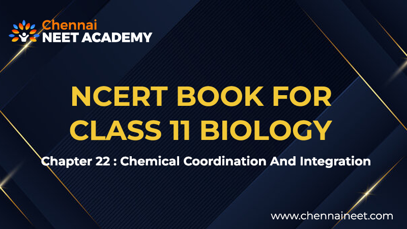 chemical coordination and integration NCERT