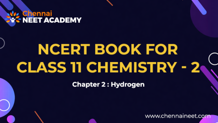 Hydrogen NCERT Class 11