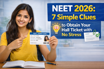 NEET 2026: 7 Simple Clues to Obtain Your Hall Ticket with No Stress 🧠📄 NEET 2026: 7 Simple Clues to Obtain Your Hall Ticket with No Stress 🧠📄