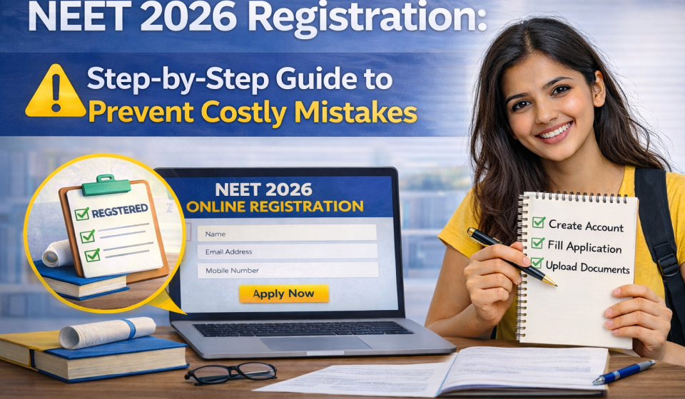 NEET 2026 Registration: Step-by-Step Guide to Prevent Costly Mistakes