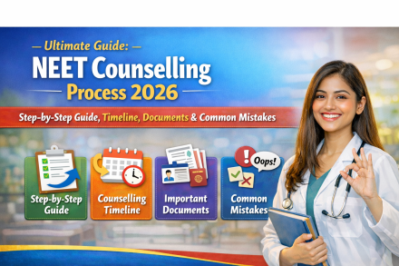 NEET Counselling Process 2026 – Step-by-Step Guide, Timeline, Documents & Common Mistakes NEET Counselling Process 2026 – Step-by-Step