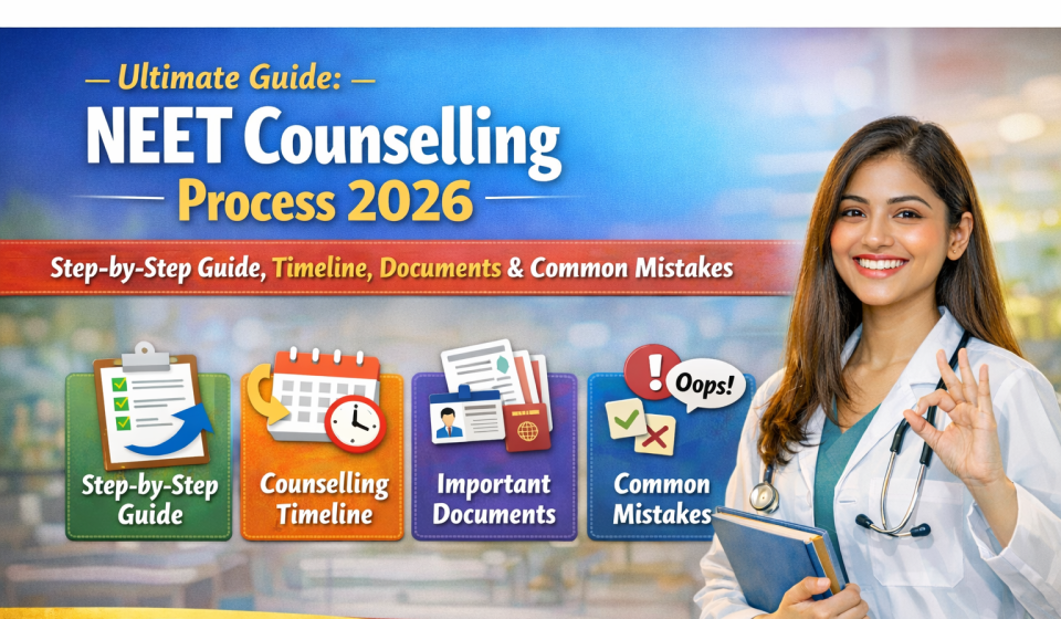 NEET Counselling Process 2026 – Step-by-Step
