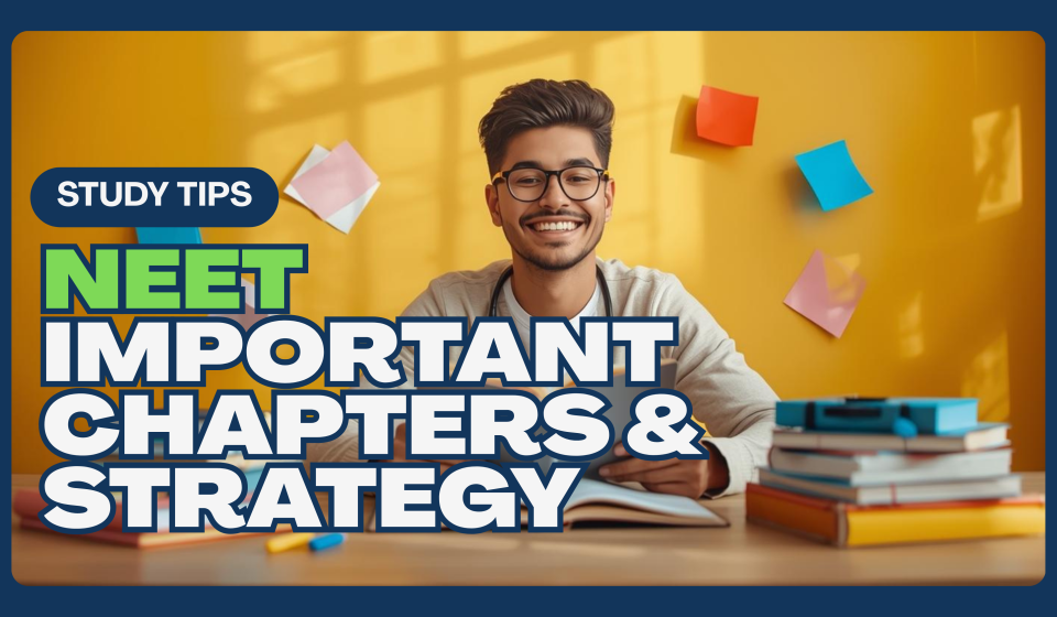 NEET Important Chapters – Subject-Wise Weightage & Smart Study Strategy