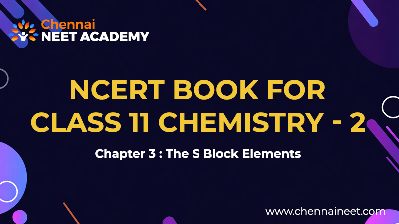 The S Block Elements NCERT