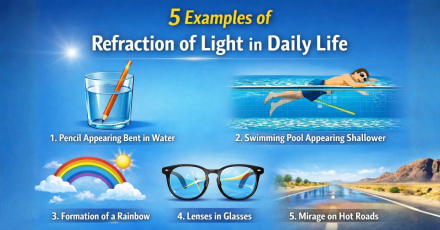 5 Examples of Refraction of Light in Daily Life
