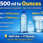 500 ml to Ounces