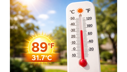 89 Fahrenheit to Celsius