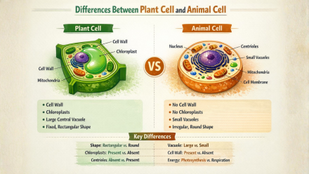 Differences Between Plant Cell and Animal Cell Differences Between Plant Cell and Animal Cell