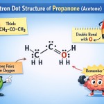 Electron Dot Structure of Propanone