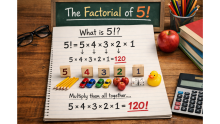 Factorial of 5