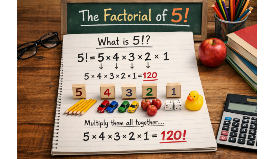 Factorial of 5