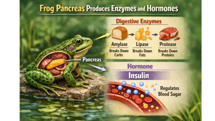 Frog Pancreas Produces Enzymes and Hormone Frog Pancreas Produces Enzymes and Hormone