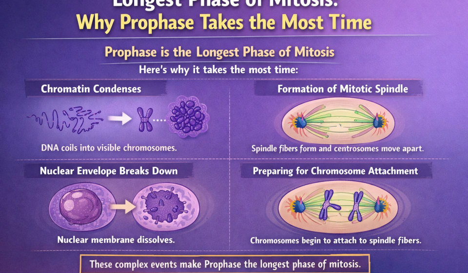 Longest Phase of Mitosis Why Prophase Takes the Most Time