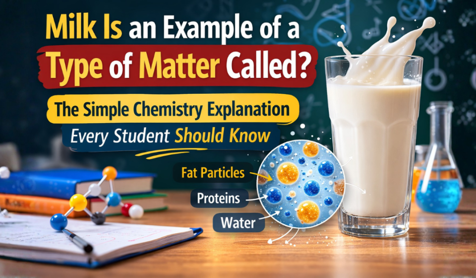 Milk Is an Example of a Type of Matter Called The Simple Chemistry Explanation Every Student Should Know