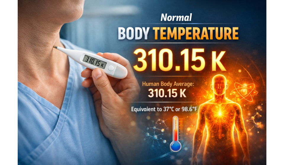Normal Temperature of Human Body in Kelvin