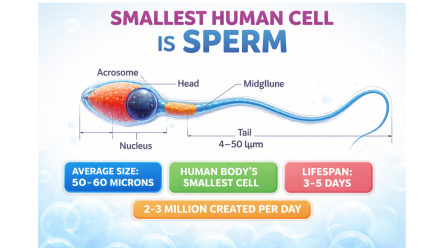 Smallest Human Cell Is Sperm