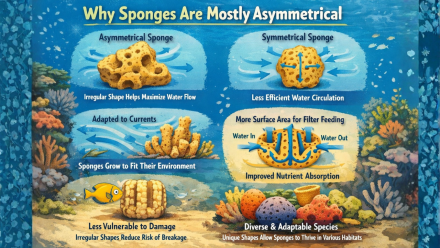 Sponges Are Mostly Asymmetrical