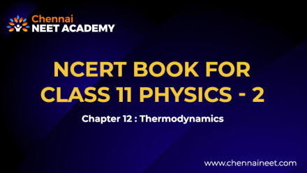 Thermodynamics Physics Class 11 NCERT