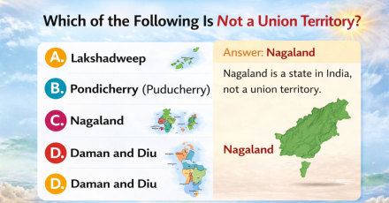 Which of the Following Is Not a Union Territory