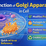 function of Golgi apparatus in cell
